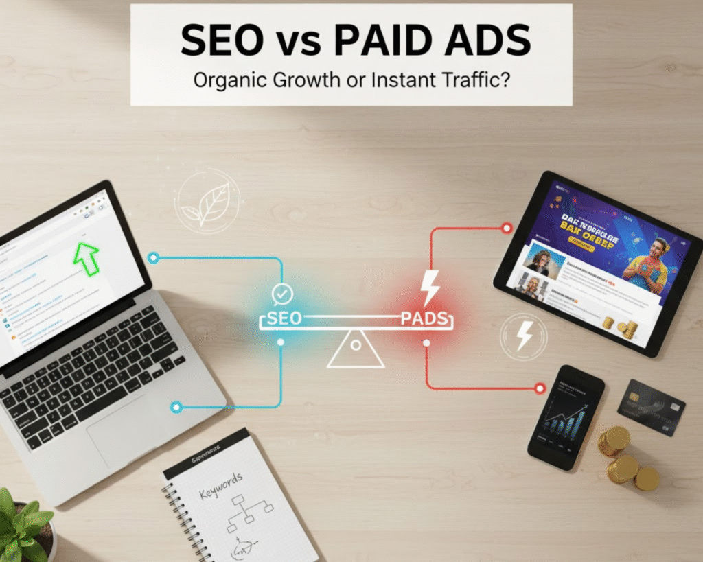 SEO vs Paid Ads